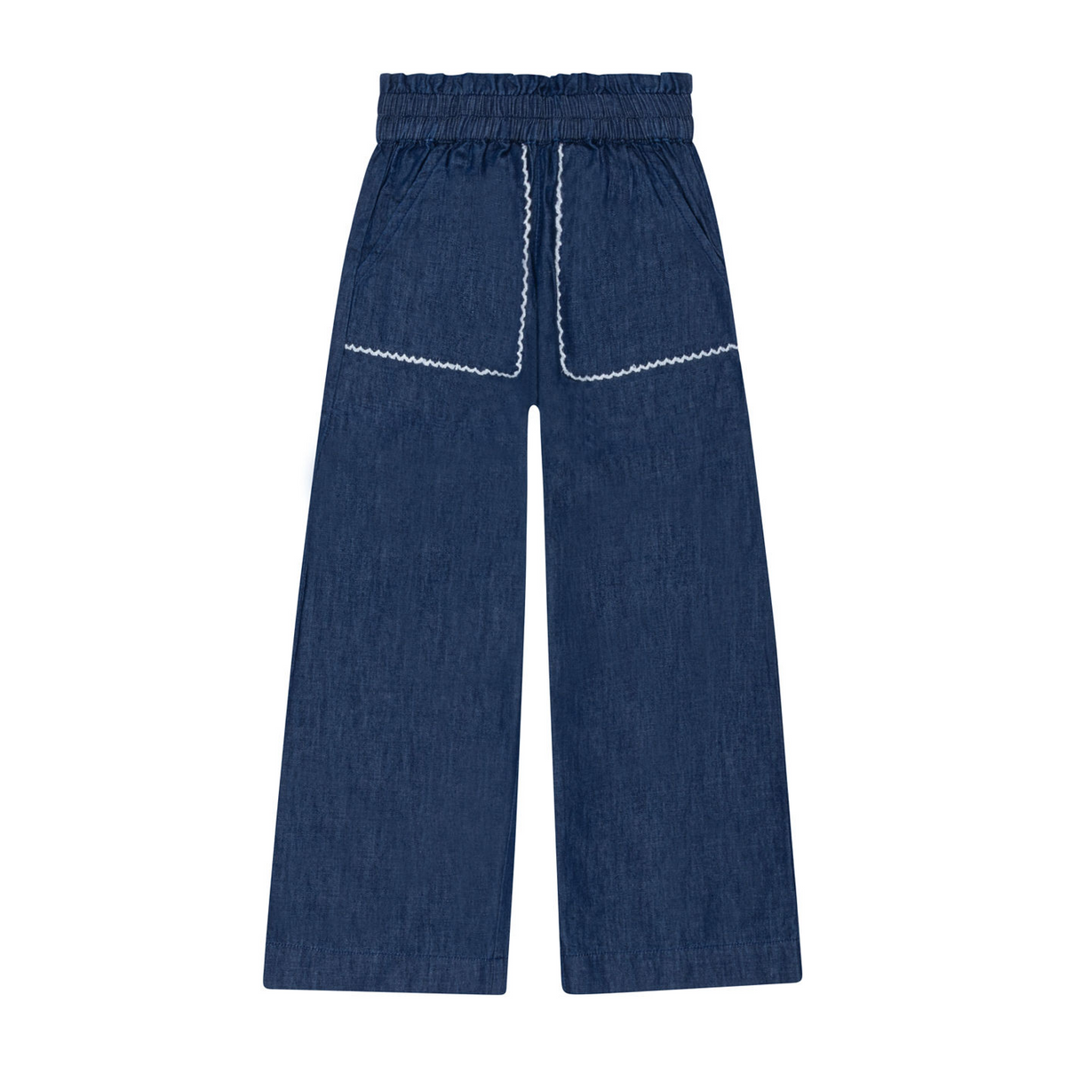 Girls Deep Chambray Pants
