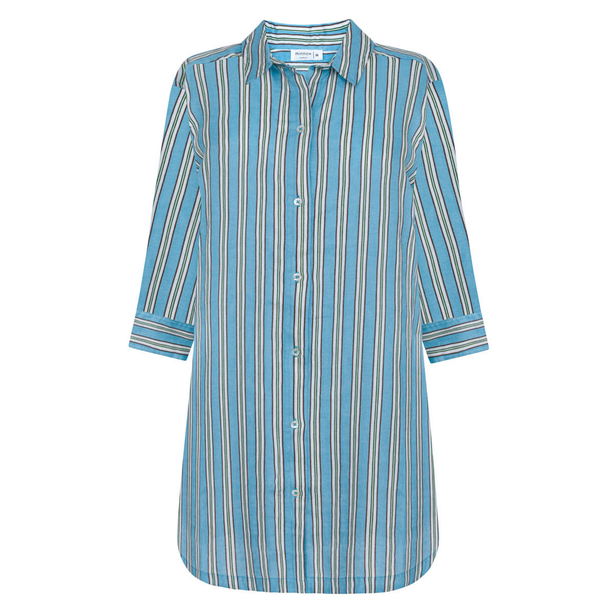 Women’s Isla Blue Stripe Coverup