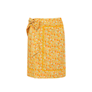 Women’s Marigold Floral Pareo