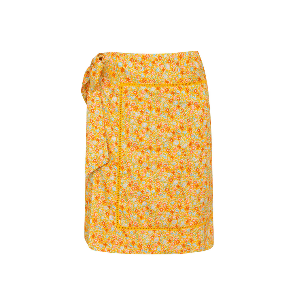Women’s Marigold Floral Pareo