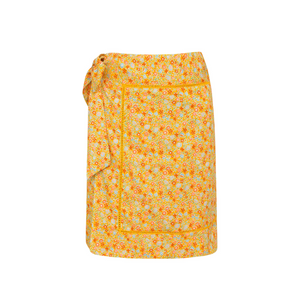 Women’s Marigold Floral Pareo