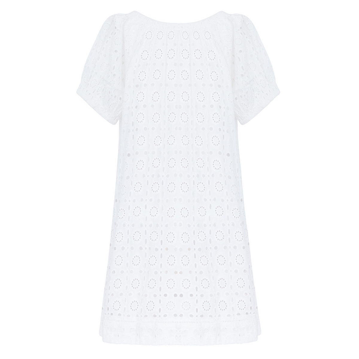 Women’s White Eyelet Coverup