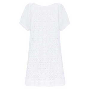 Women’s White Eyelet Coverup