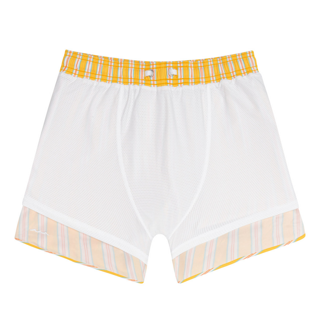 Men’s Marigold Stripe Boardie