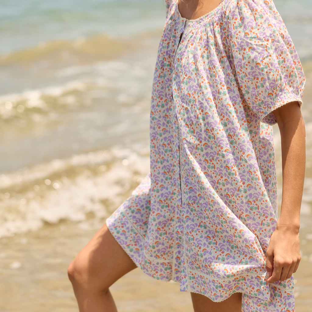 Women’s Orchid Floral Coverup
