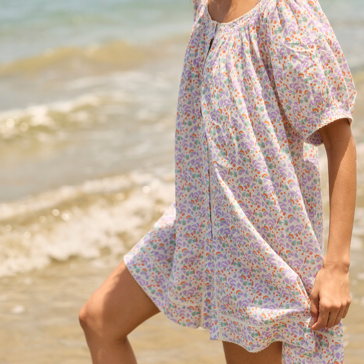 Women’s Orchid Floral Coverup