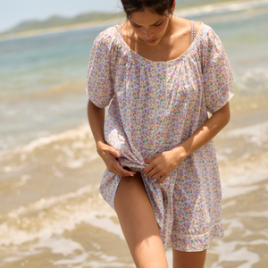 Women’s Orchid Floral Coverup