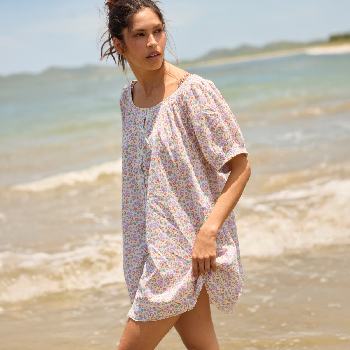 Women’s Orchid Floral Coverup