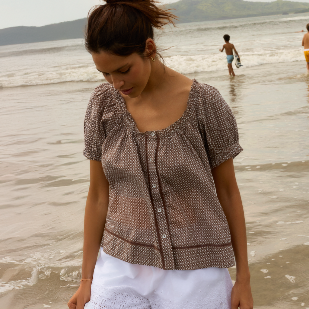 Women’s Cafe Flora Top