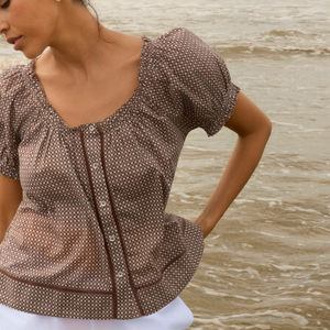 Women’s Cafe Flora Top