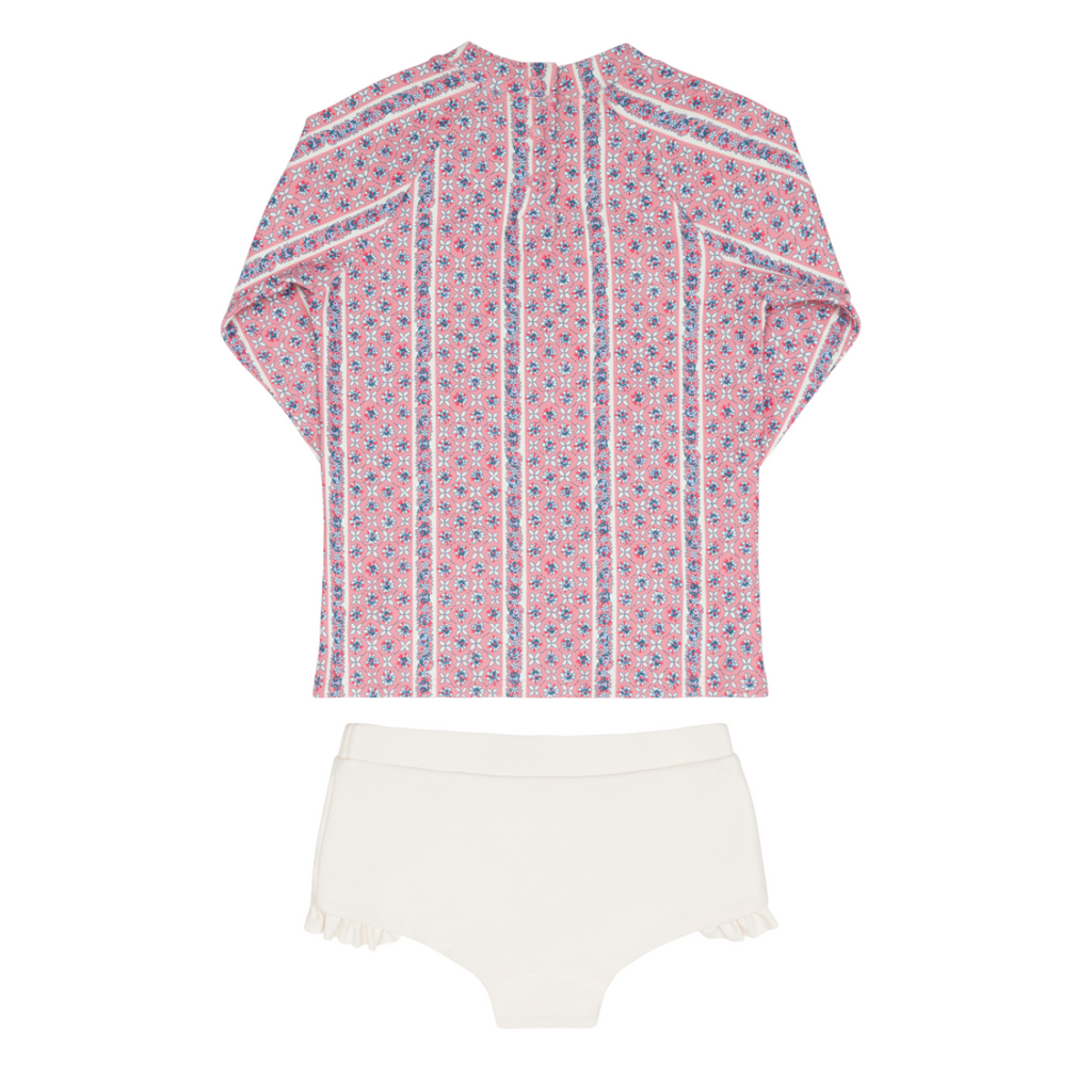 Girls’ Rosa Vine Rashguard Set
