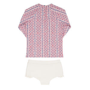 Girls’ Rosa Vine Rashguard Set
