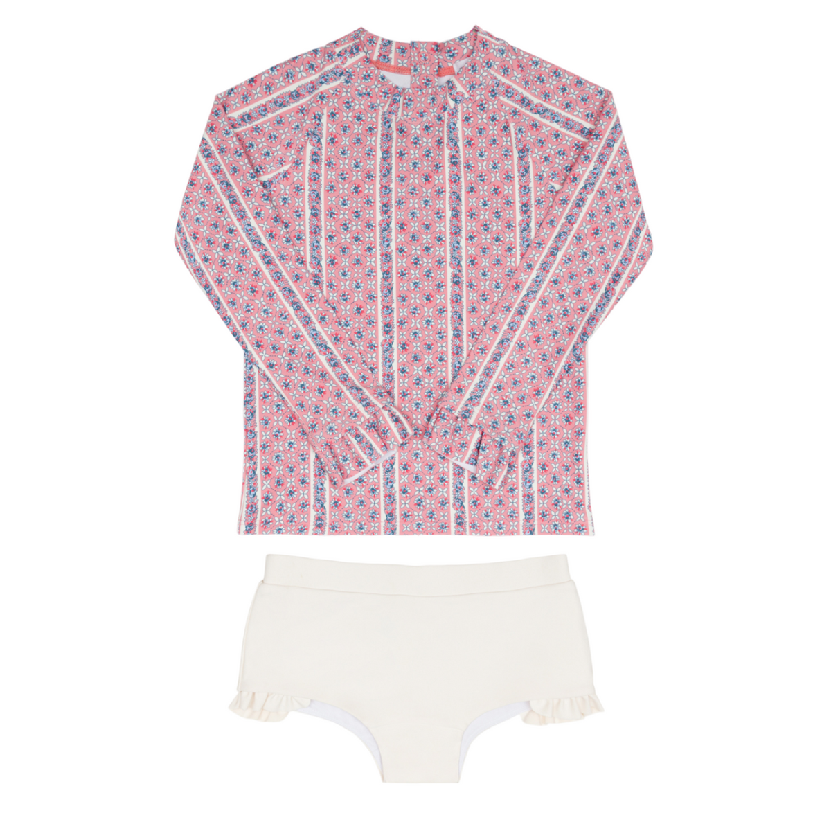 Girls’ Rosa Vine Rashguard Set