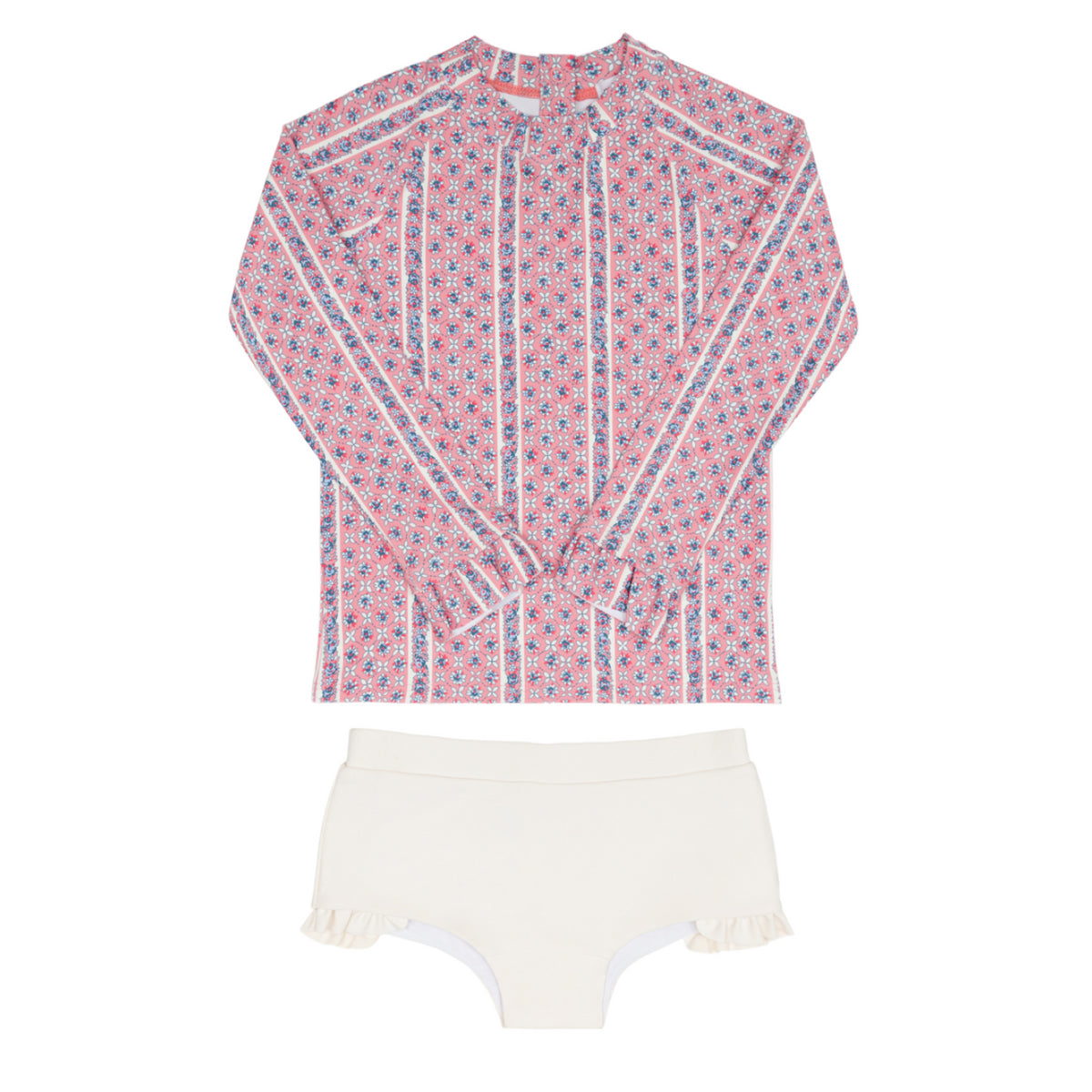 Girls’ Rosa Vine Rashguard Set