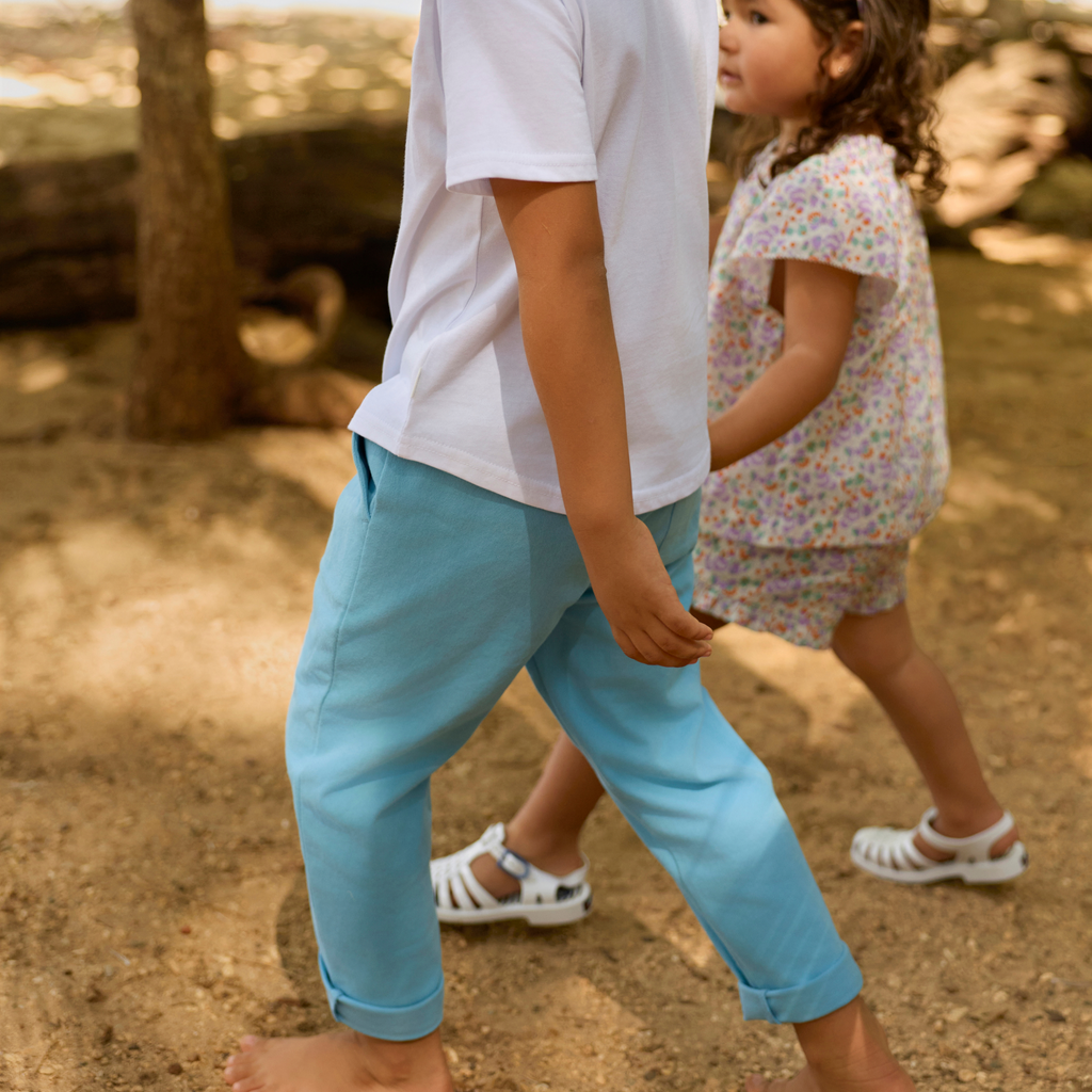 Boys Pura Blue Twill Pants