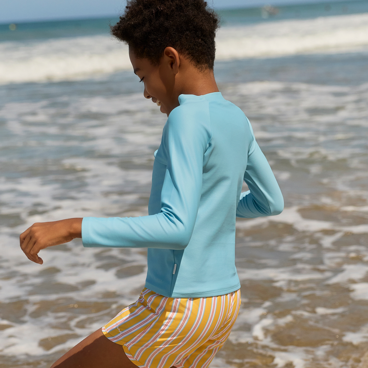 Unisex Pura Blue Rashguard