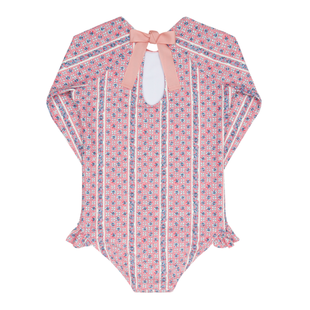Girls’ Rosa Vine Rashguard One Piece