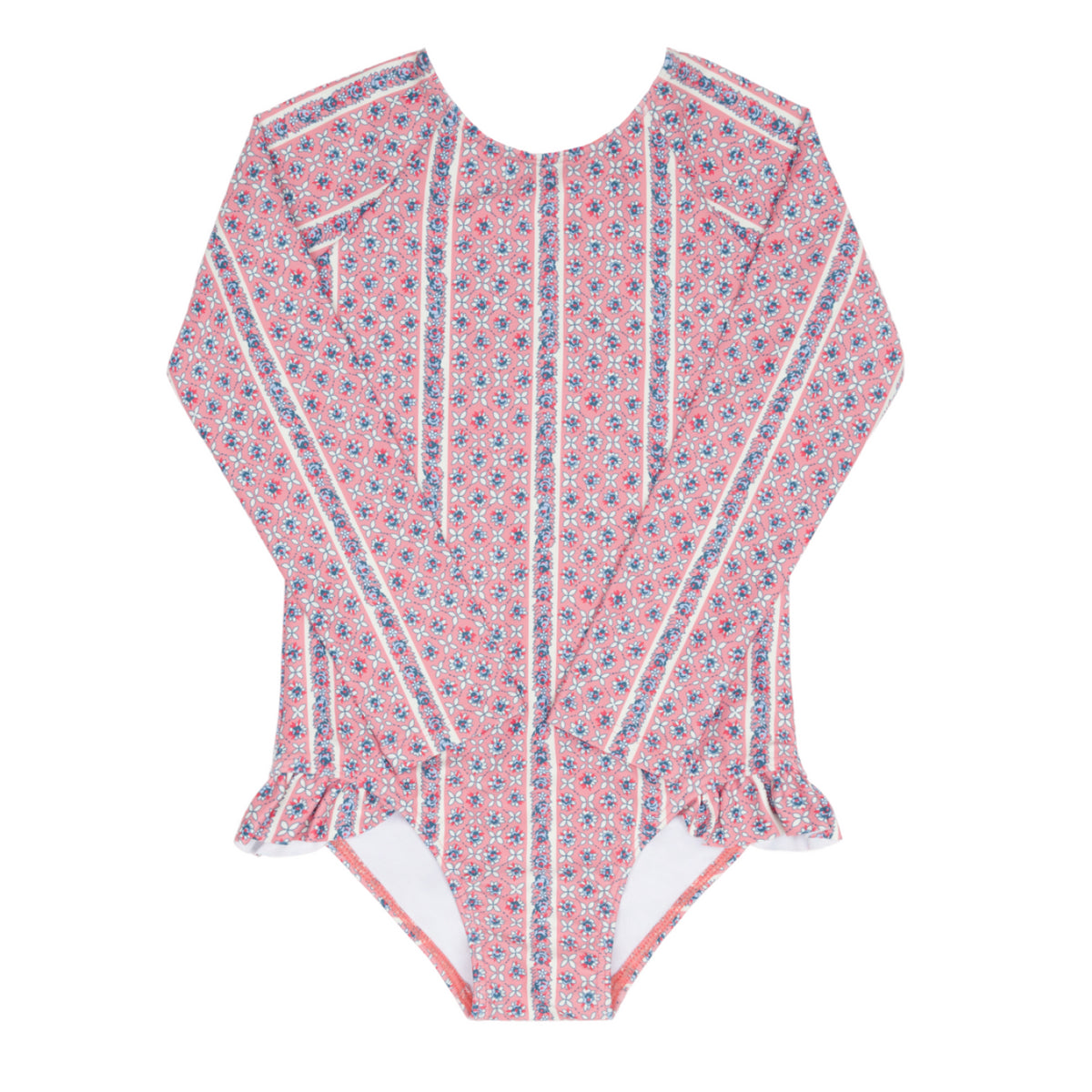 Girls’ Rosa Vine Rashguard One Piece