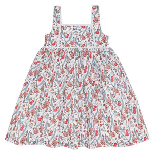 Girls’ Mercado Bloom Square Neck Dress