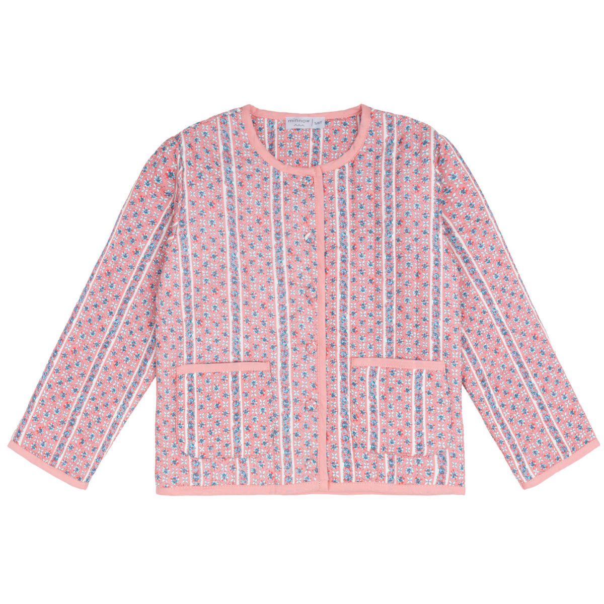 Unisex Rosa Vine Quilted Jacket