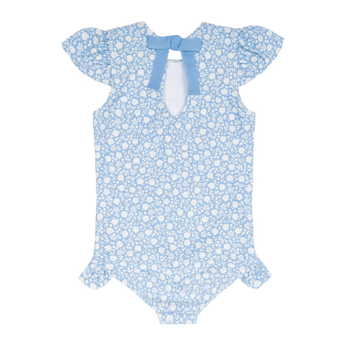 Girls’ Alpine Fiore Ruffle Cap Sleeve One Piece