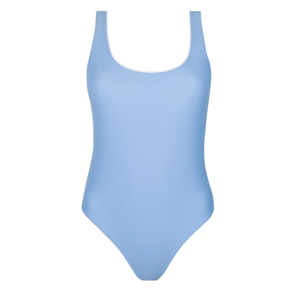 Women’s Chalet Blue Scoop Neck One Piece