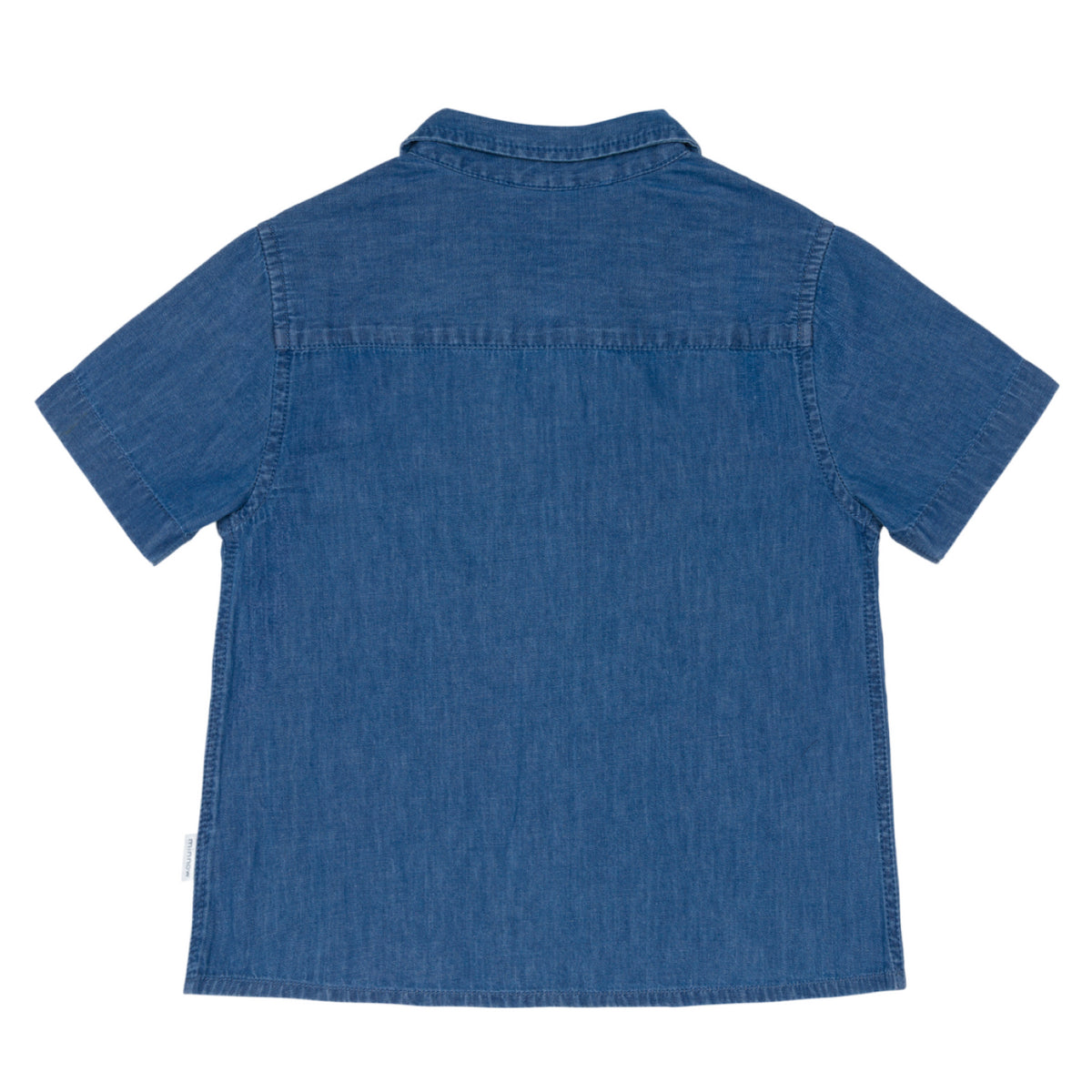 Boys’ Chambray Short Sleeve Button Down Shirt