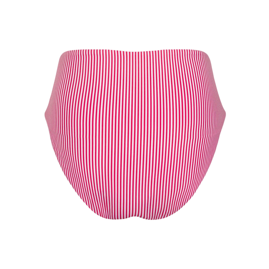 Women’s Gondola Stripe High Waist Bikini Bottom