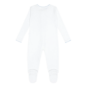 Baby White Pointelle Footie