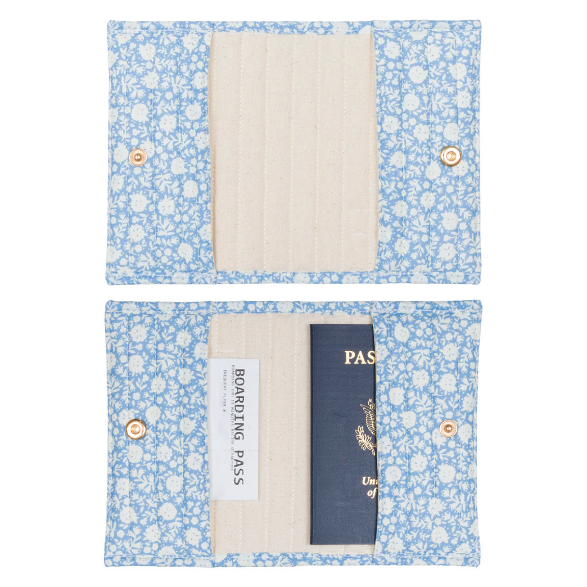 Alpine Fiore Quilted Passport Cover