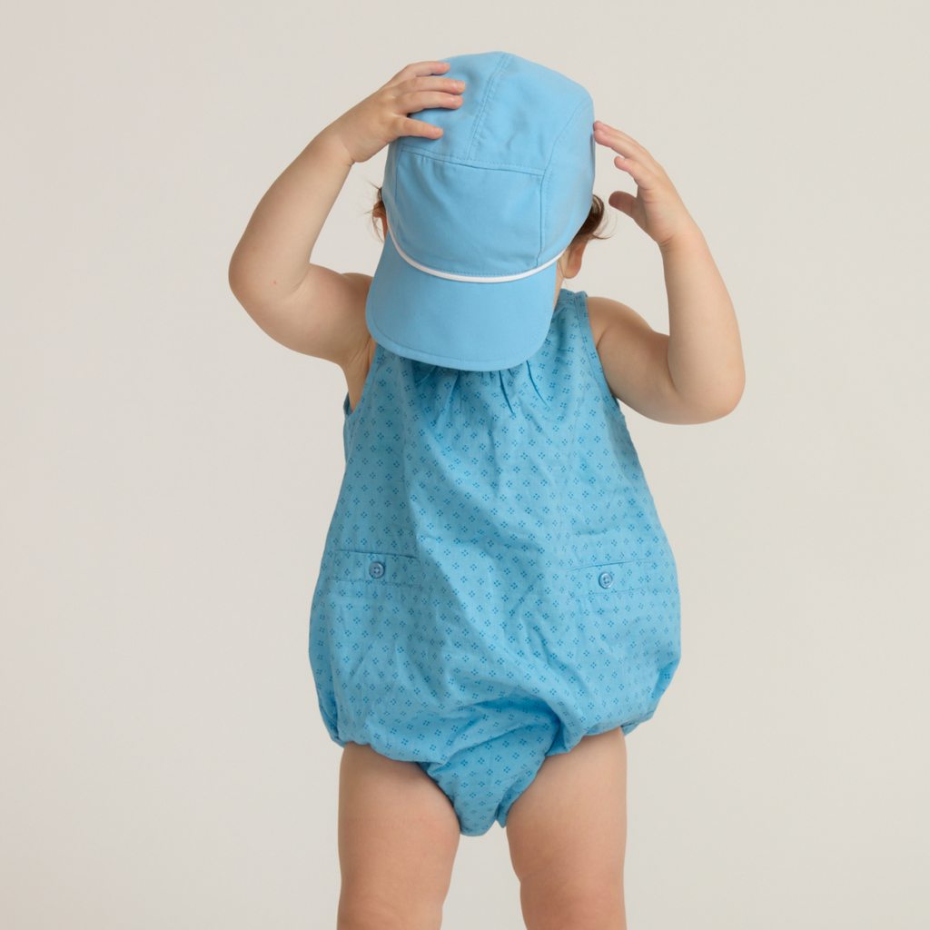 Baby Le Marin Dot Bubble Romper