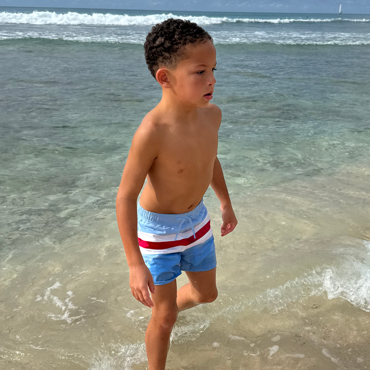 Boys’ Nordic Colorblock Boardie