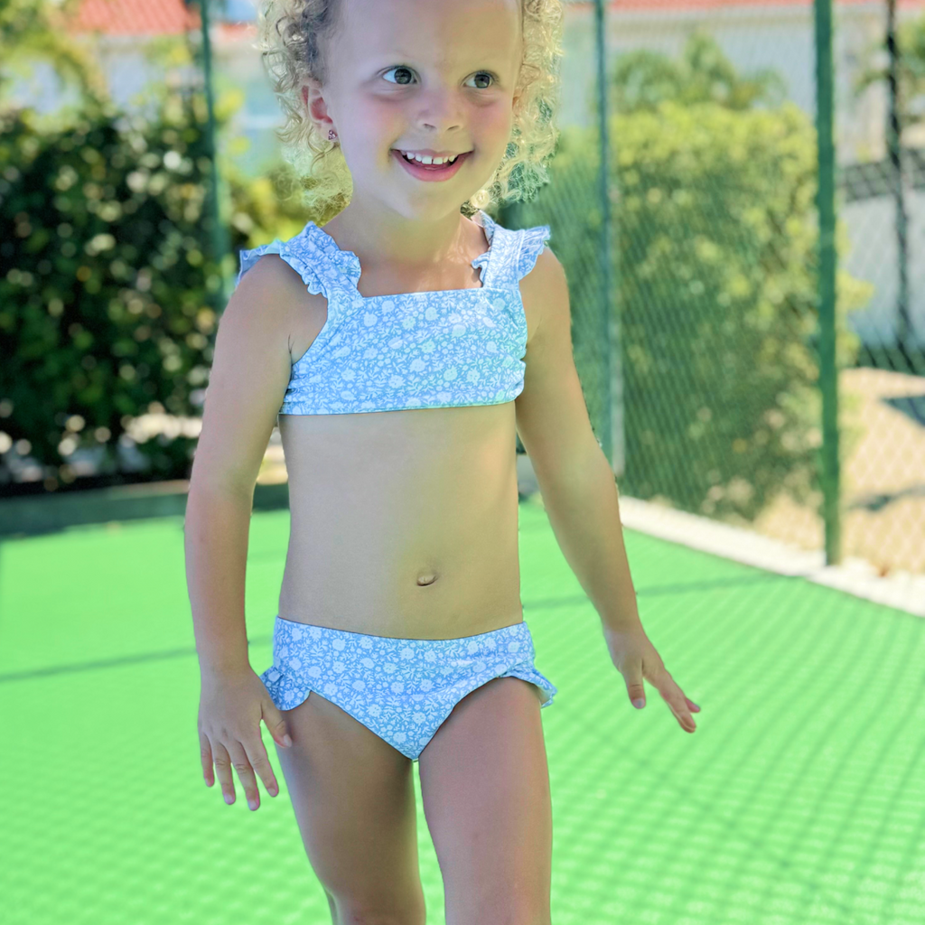 Girls’ Alpine Fiore Ruffle Strap Bikini