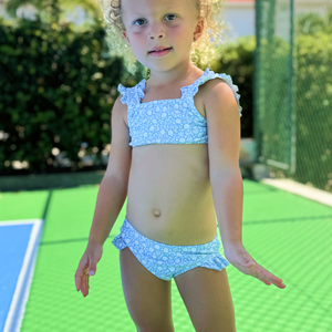 Girls’ Alpine Fiore Ruffle Strap Bikini