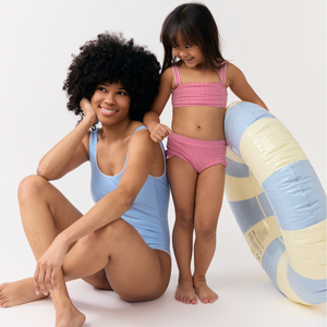 Women’s Chalet Blue Scoop Neck One Piece