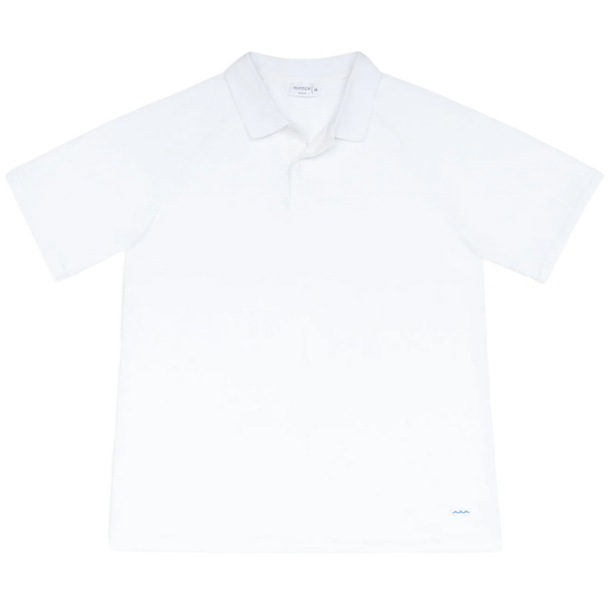 Men’s Shell White French Terry Polo