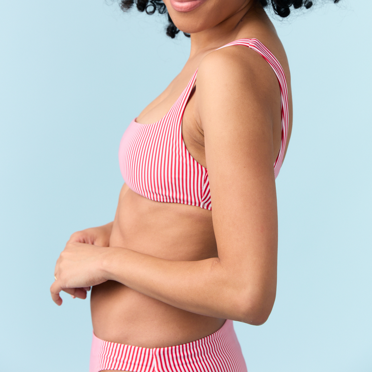 Women’s Gondola Stripe Low Waist Bikini Bottom