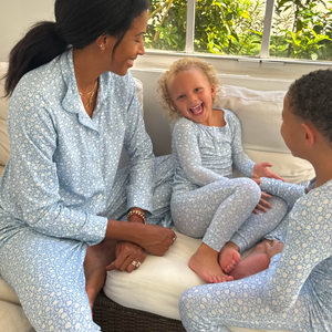 Women’s Alpine Fiore Collared Pima Pajamas Set