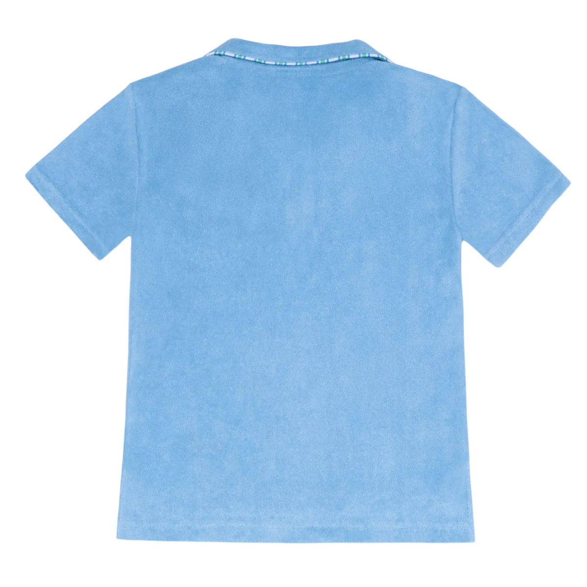 Boys’ Le Marin Blue French Terry Polo