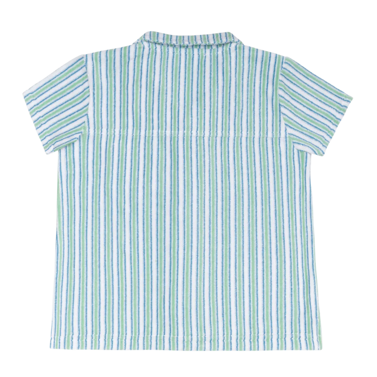 Boys’ Tamarin Stripe French Terry Button Up