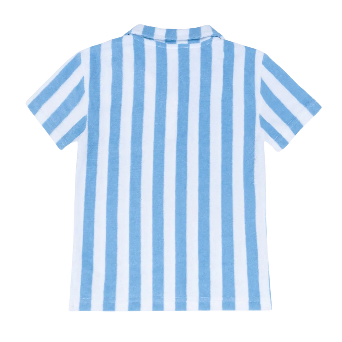 Boys’ Bay Stripe French Terry Polo