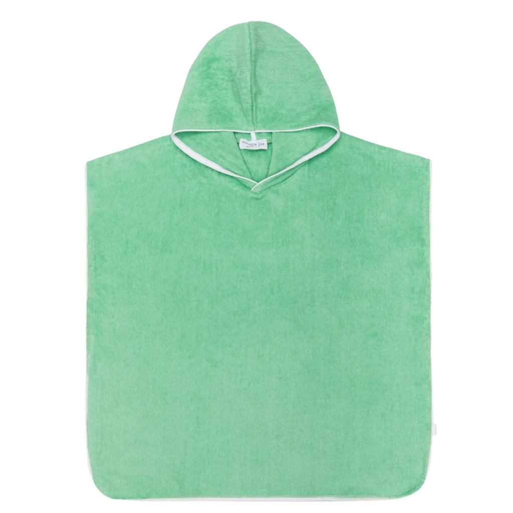 Unisex Gustavia Green Hooded Towel Coverup