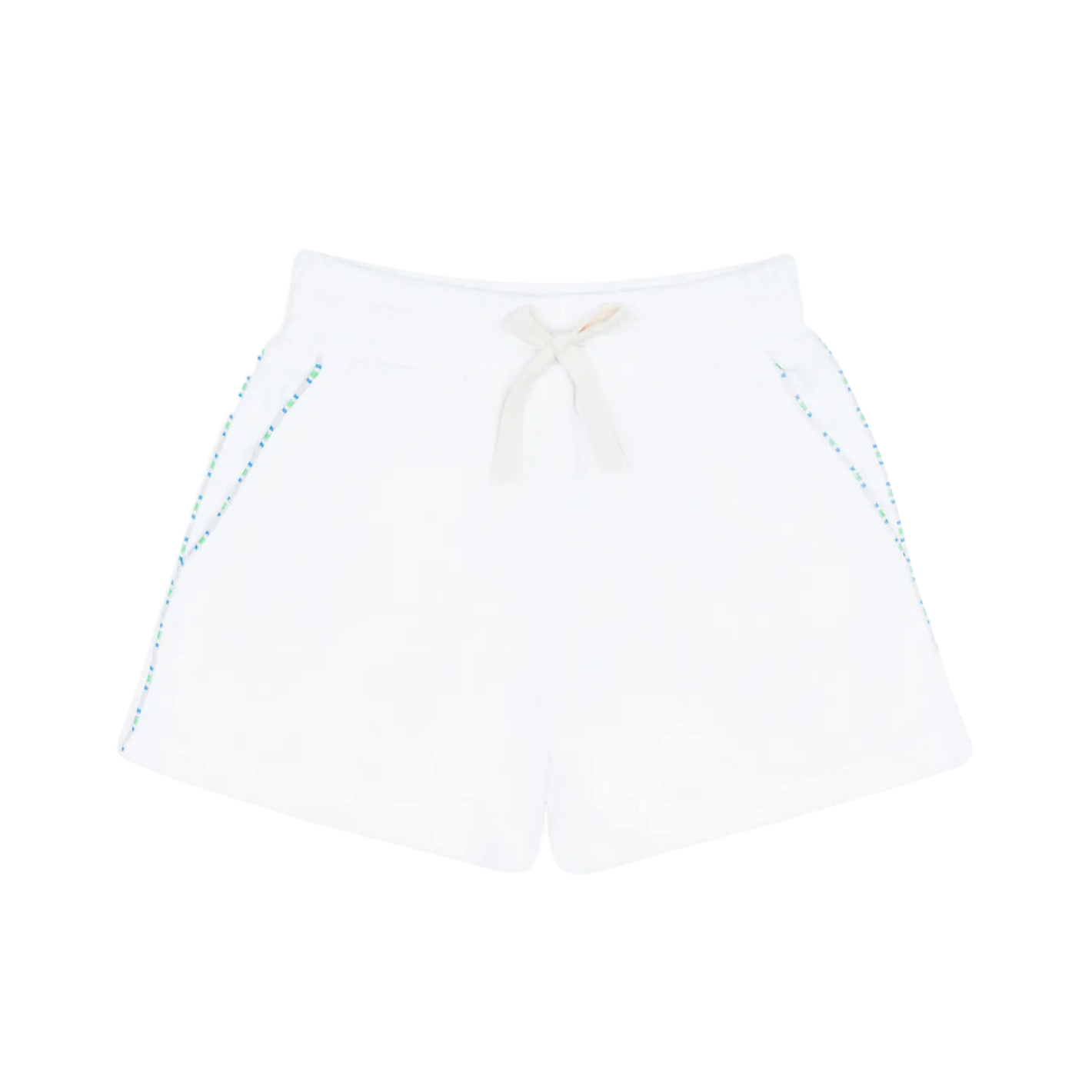 Boys’ Shell White French Terry Short