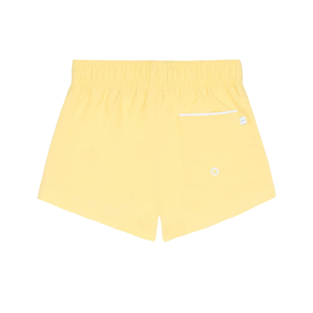 Boy’s Soleil Yellow Panelled Boardie