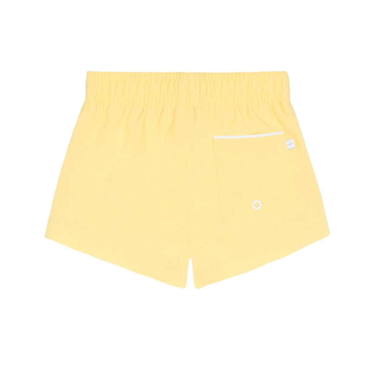 Boy’s Soleil Yellow Panelled Boardie