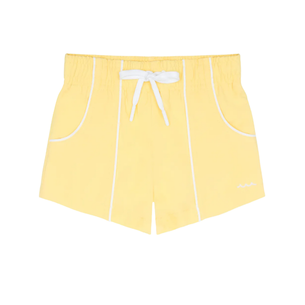 Boy’s Soleil Yellow Panelled Boardie