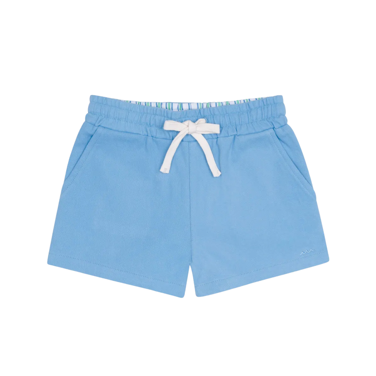 Boys’ Le Marin Blue Ultra-Soft Twill Shorts