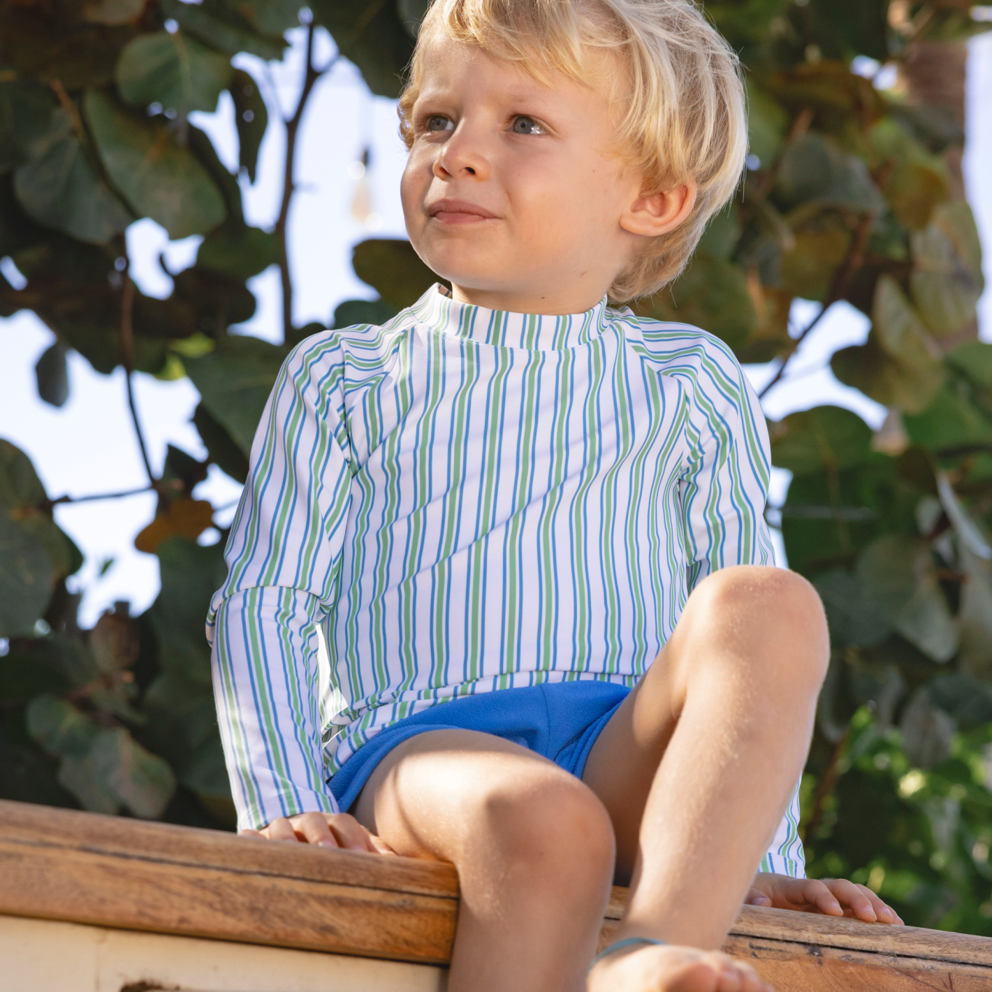 Unisex Tamarin Stripe Rashguard