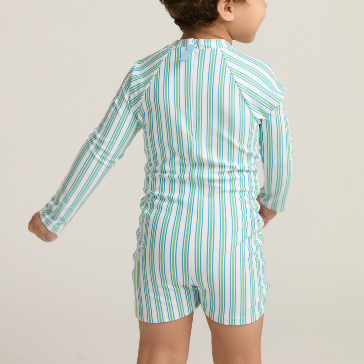 Unisex Tamarin Stripe Rashguard One Piec