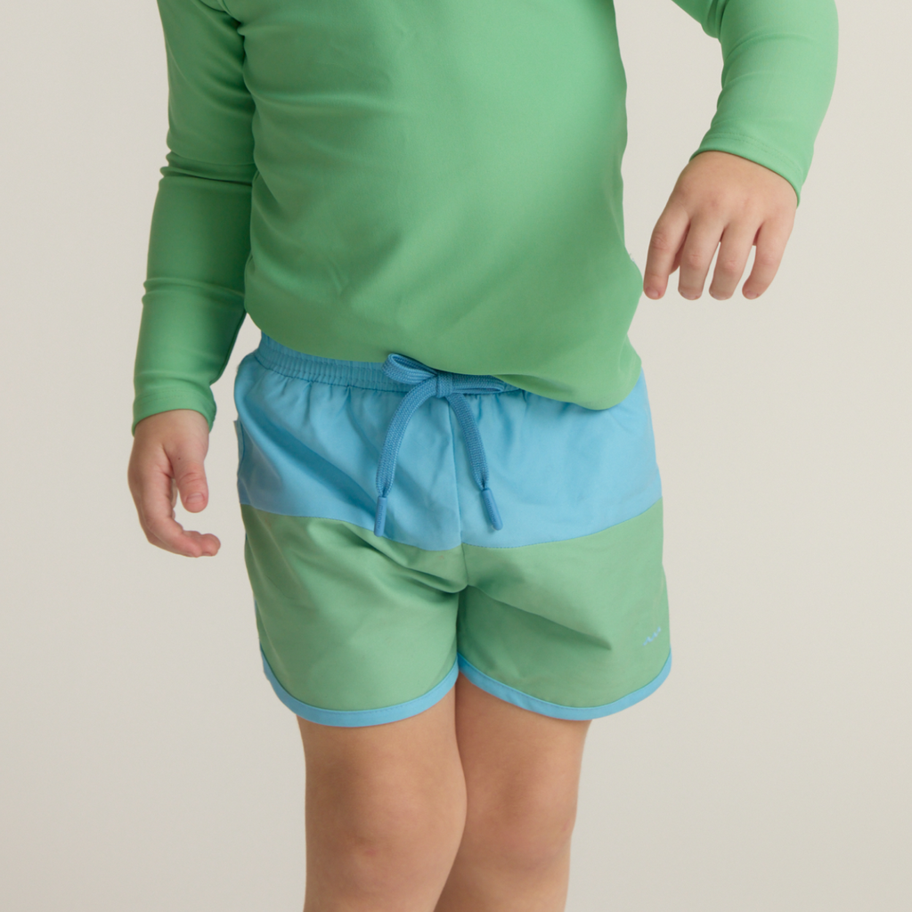 Boy’s Island Edge Colorblock Boardie